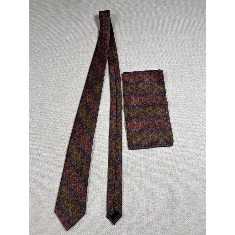 Stacy Adams SA9500#15 Printed Tie & Hanky